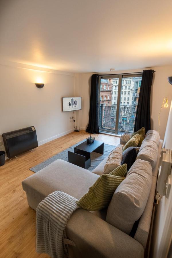 Jpg Theatre Suite - High Floor Mcr Luxe Apartment W Balcony Canal Views Манчестер Экстерьер фото